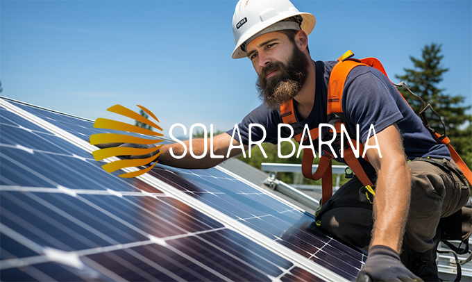 Instalación de paneles solares en Ripoll 